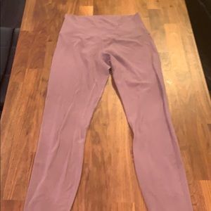 Lululemon mauve leggings size 6